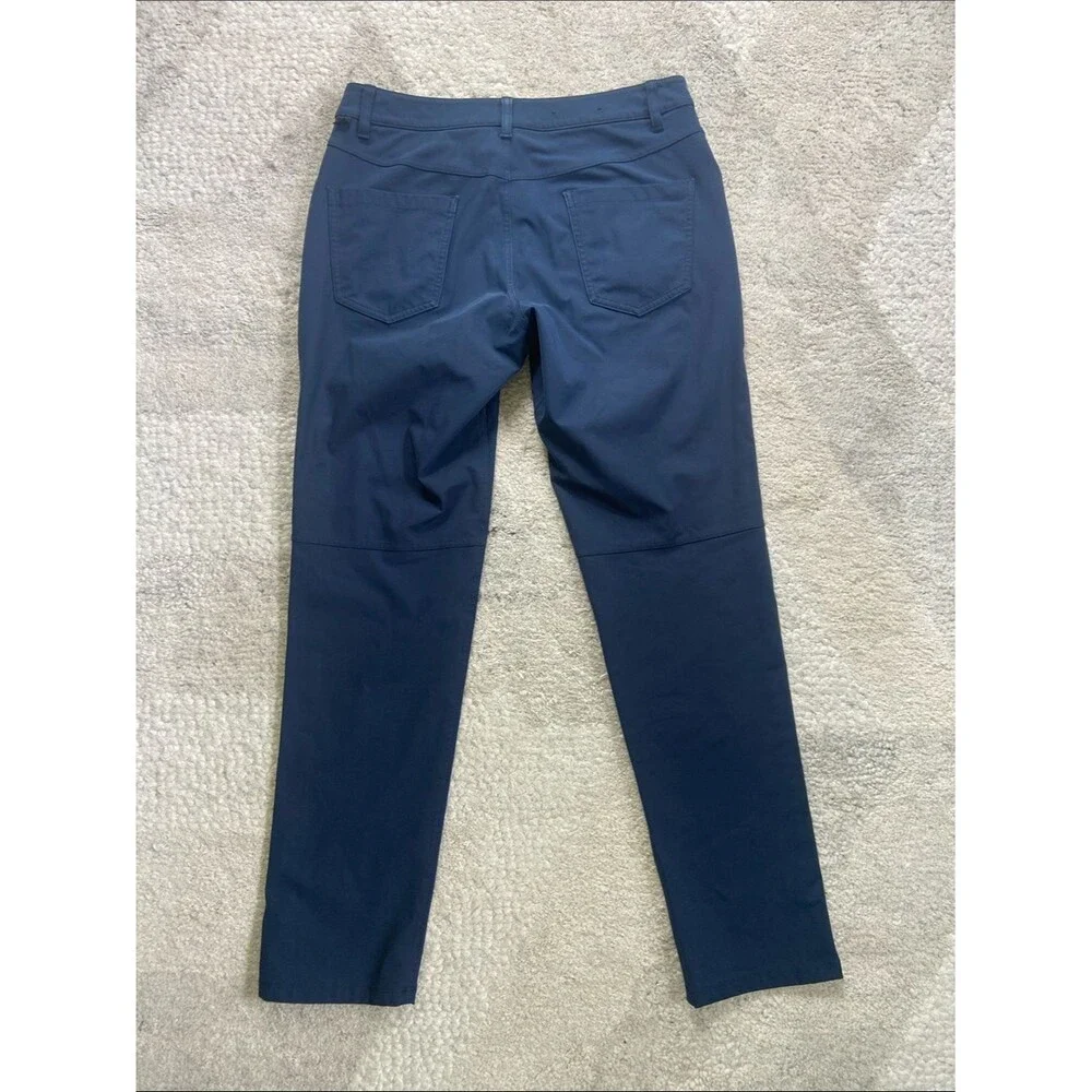 Men's Lululemon ABC 5 pocket Pants Navy Warpstreme